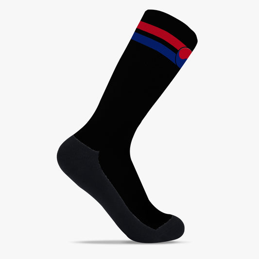 South Korea Pride Sport Socks (Black)