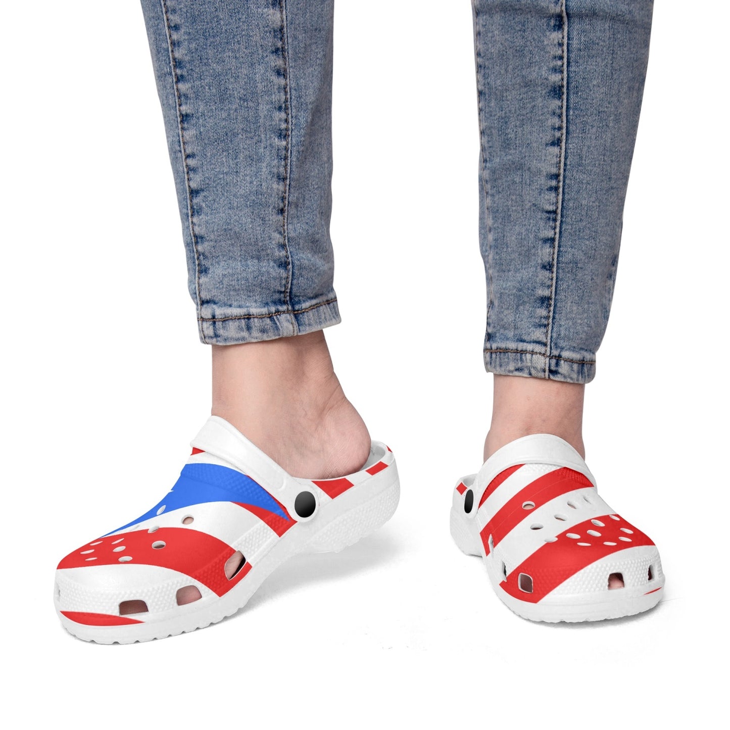 Puerto Rico Flag Clogs - Men's & Women's