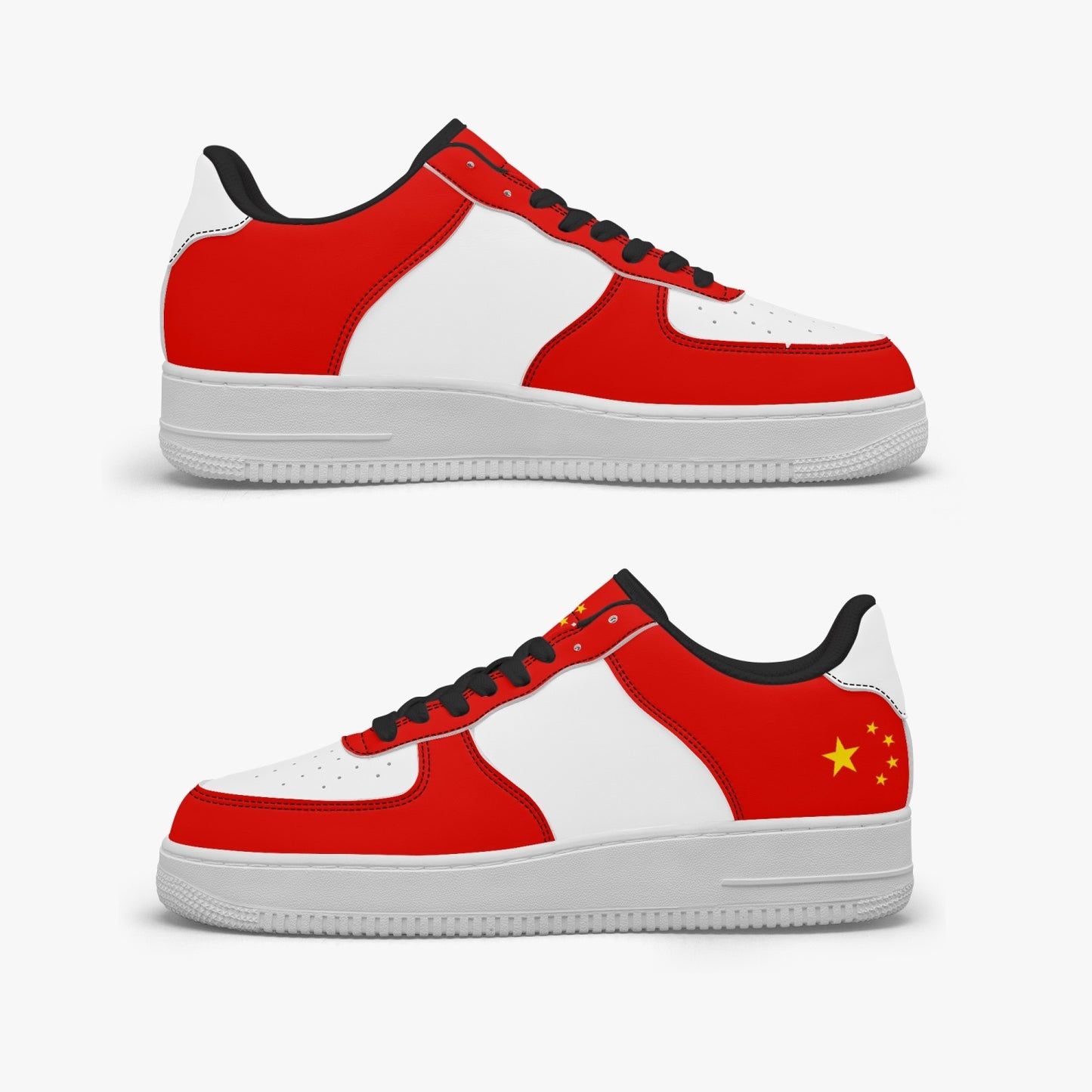 China Flag R-Force 1 Low Tops - Men's & Women's