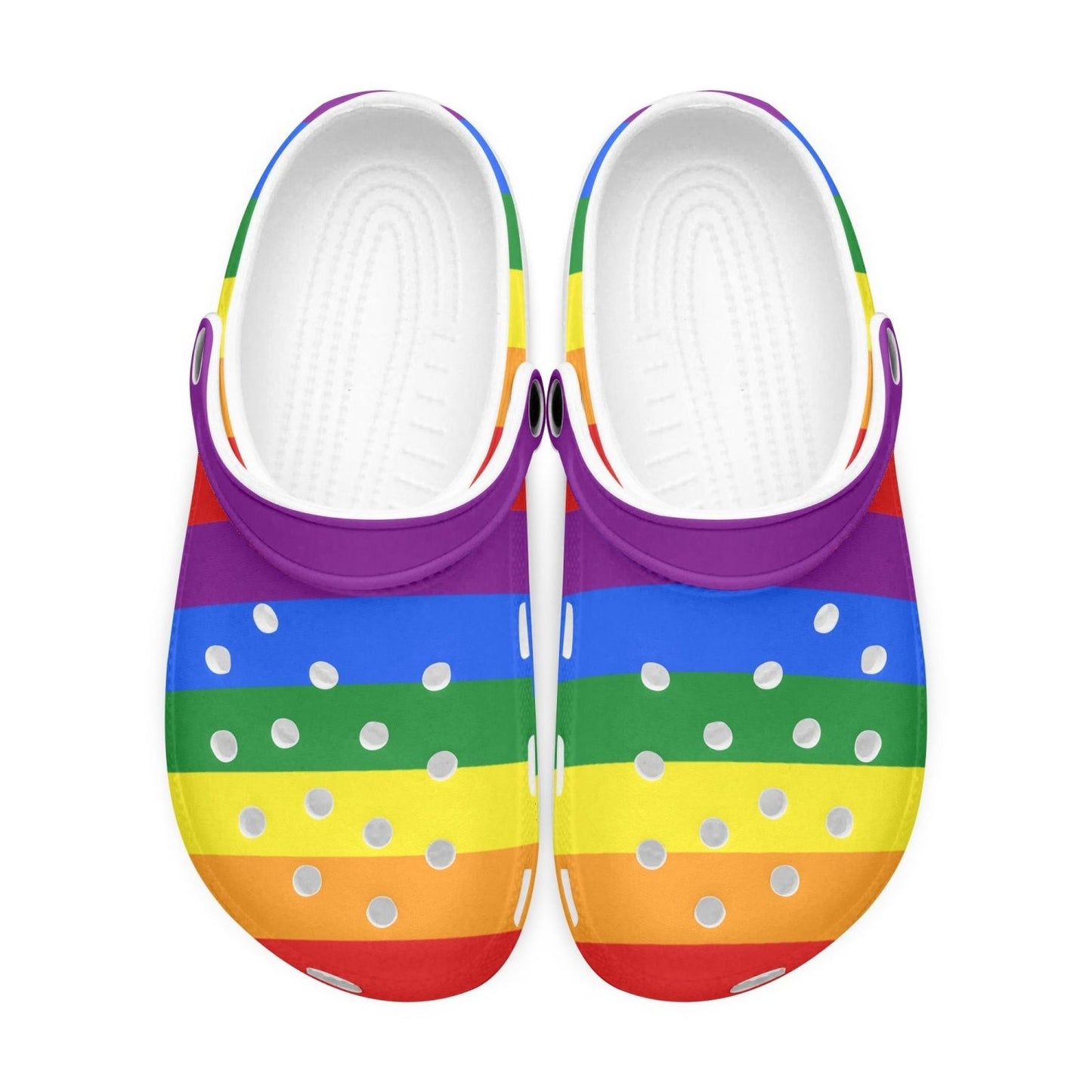 Rainbow Pride Clogs - Men's & Women's