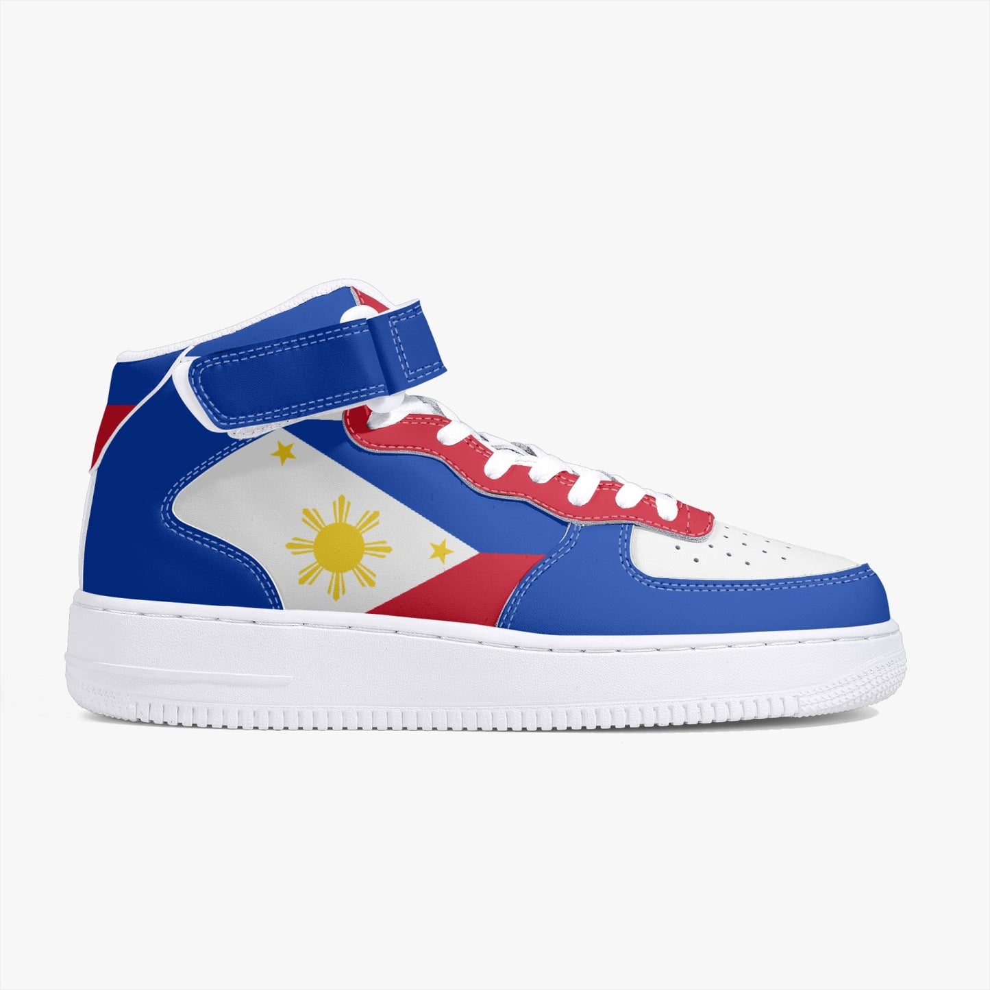 Philippines Flag R-Force 1 Mid Tops - Men's & Women's