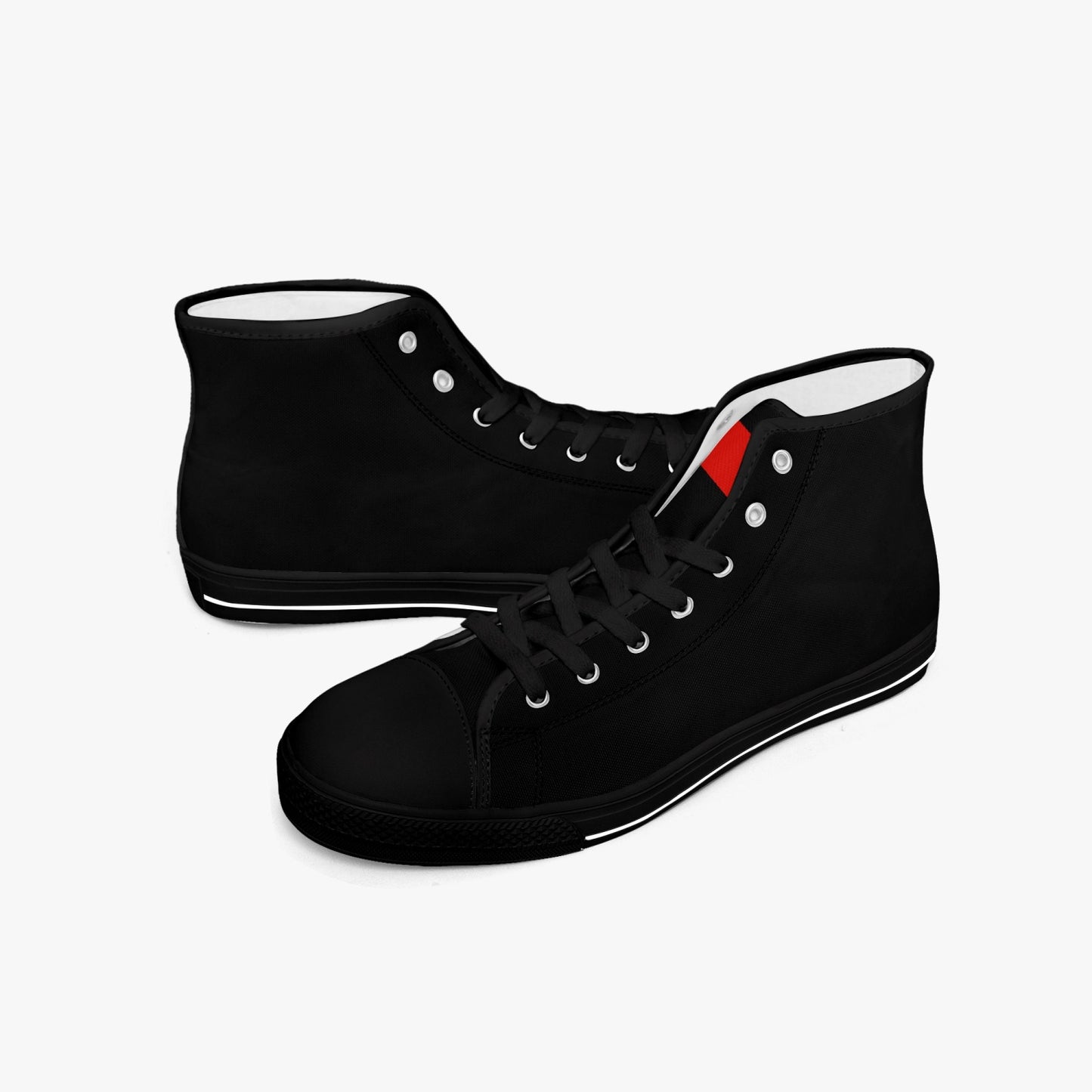 China Classic Canvas High Tops (Black) - Men's & Women's