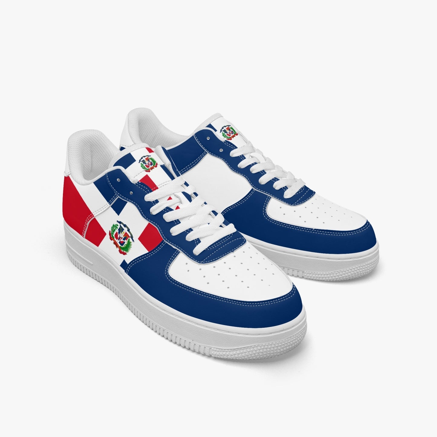 Dominican Republic Flag R-Force 1 Low Tops - Men's & Women's