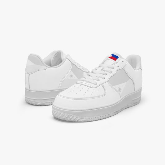 Philippines Classic R-Force 1 Low Tops (White) - Men's & Women's