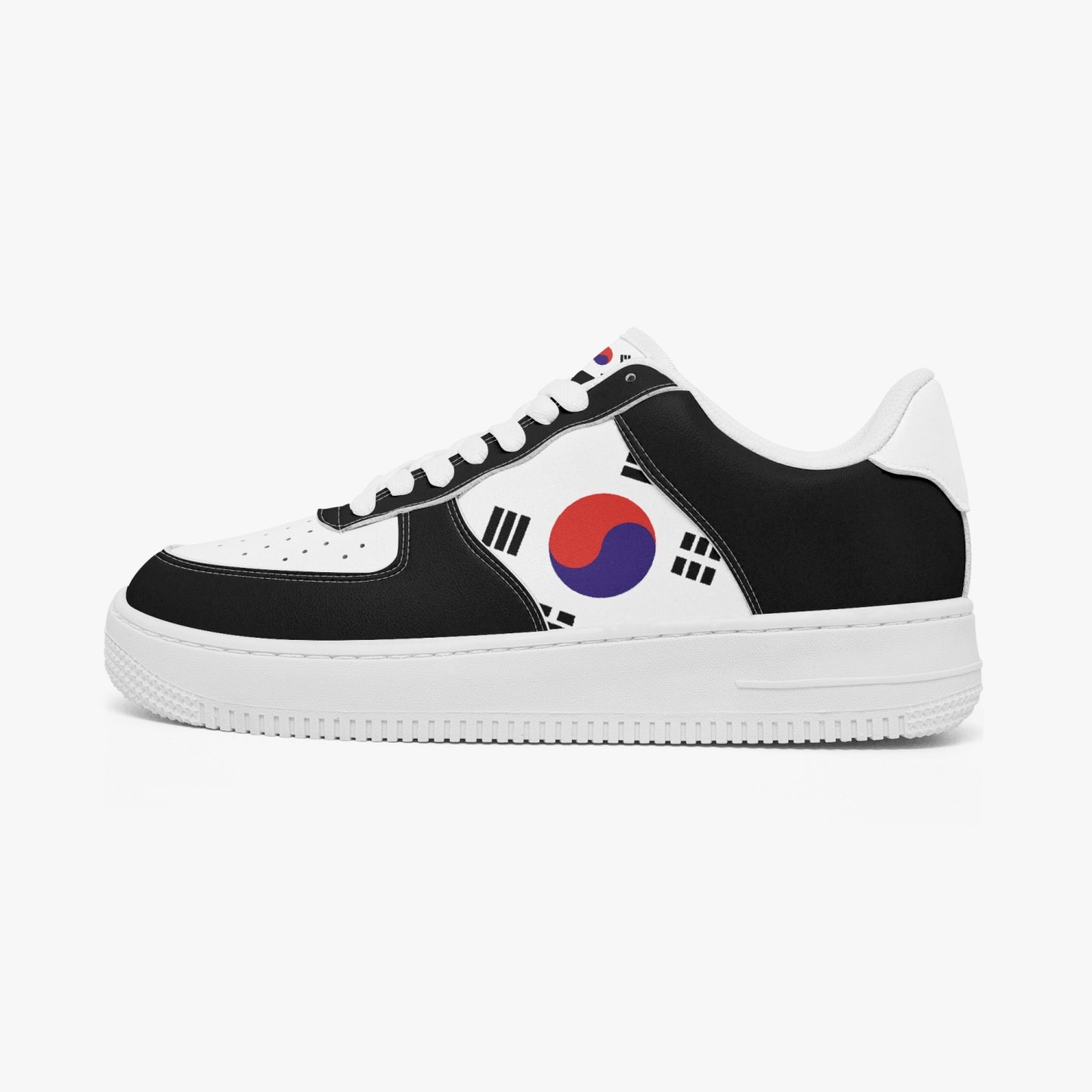 South Korea Flag R-Force 1 Low Tops - Men's & Women's
