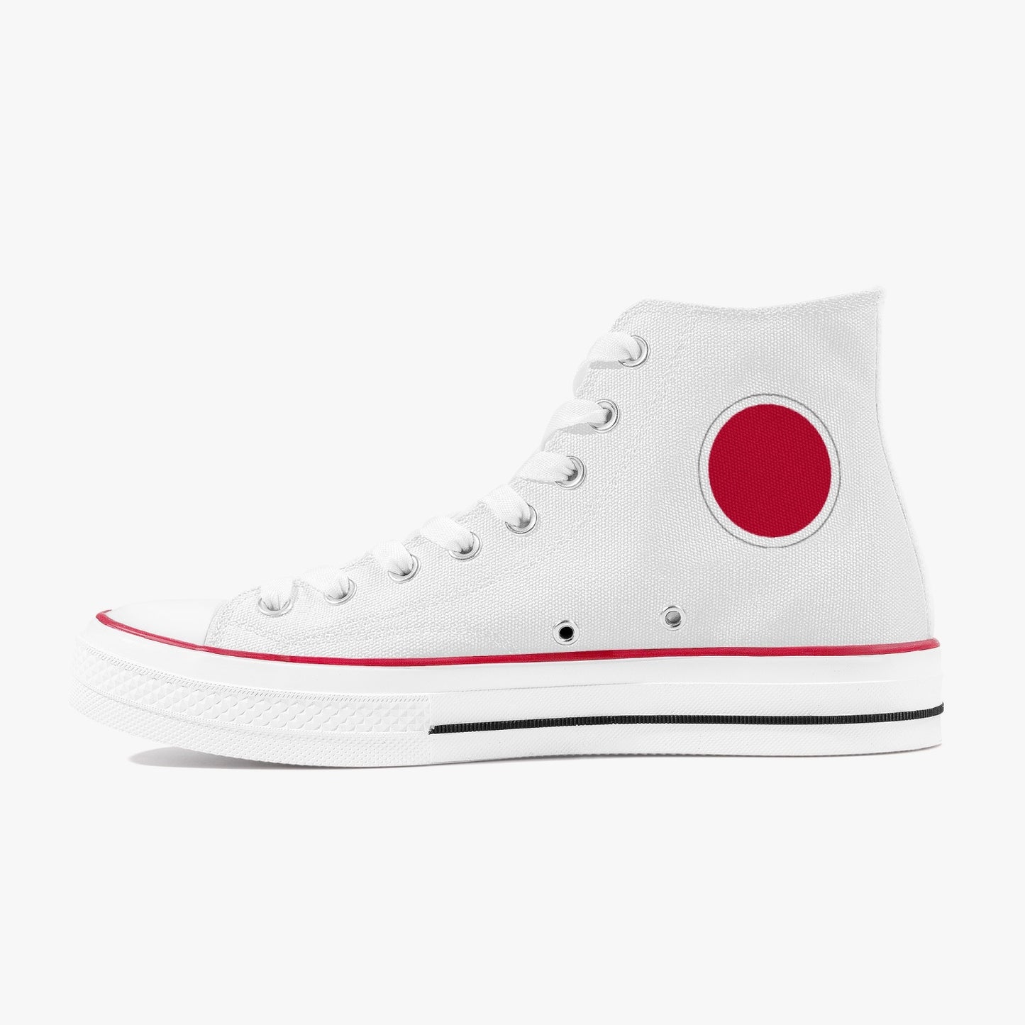 Japan Classic Canvas High Tops (White) - Men's & Women's