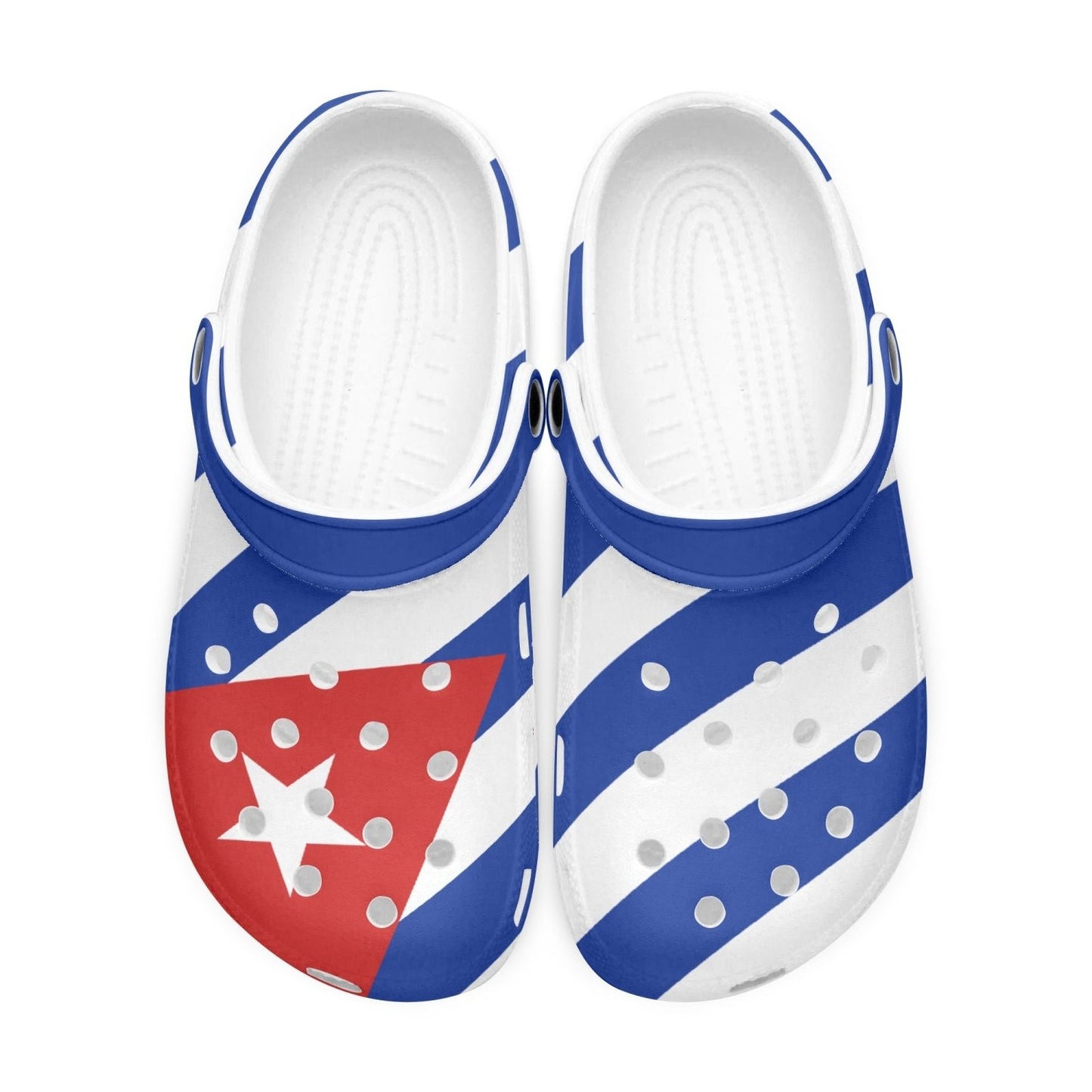 Cuba Flag Clogs - Men's & Women's