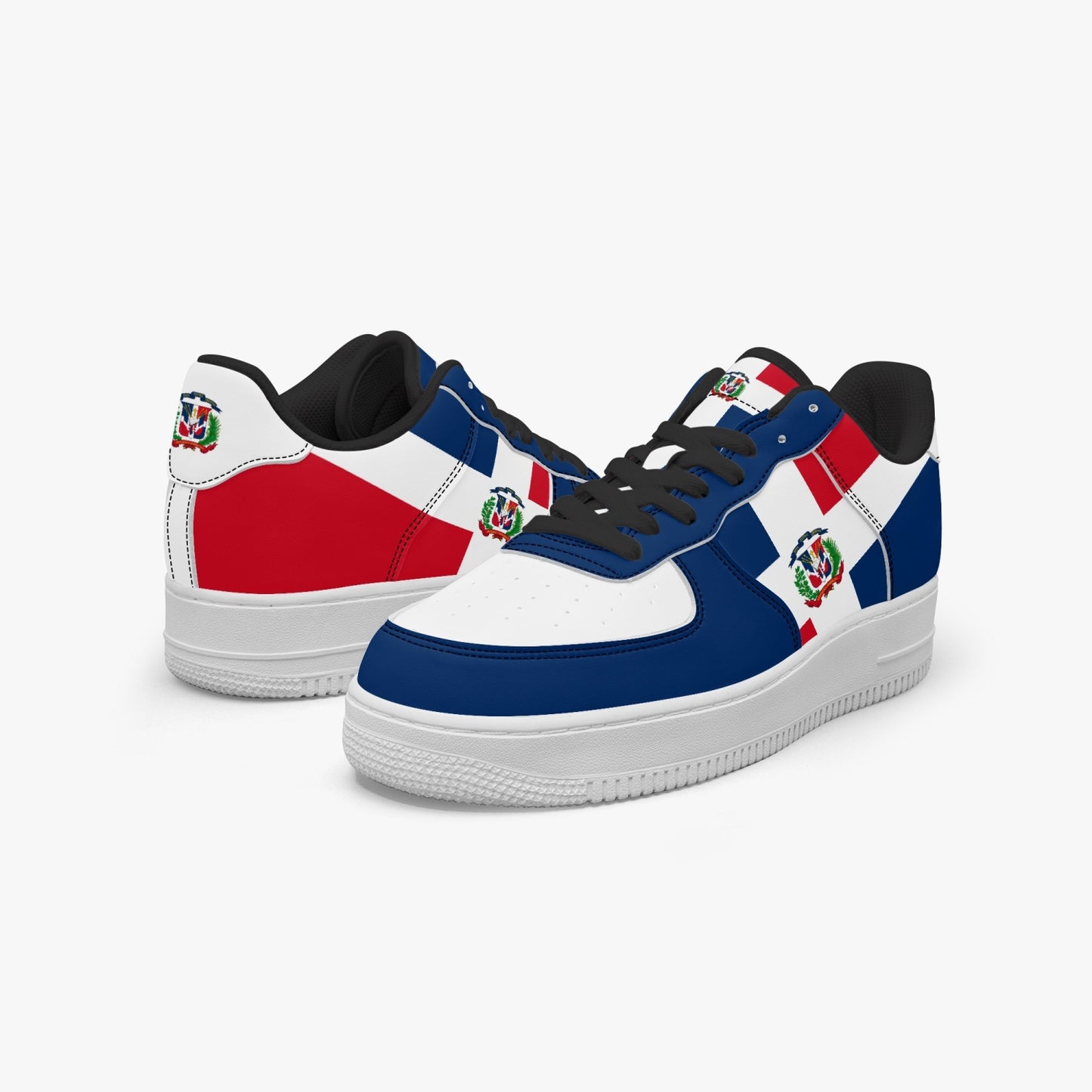 Dominican Republic Flag R-Force 1 Low Tops - Men's & Women's