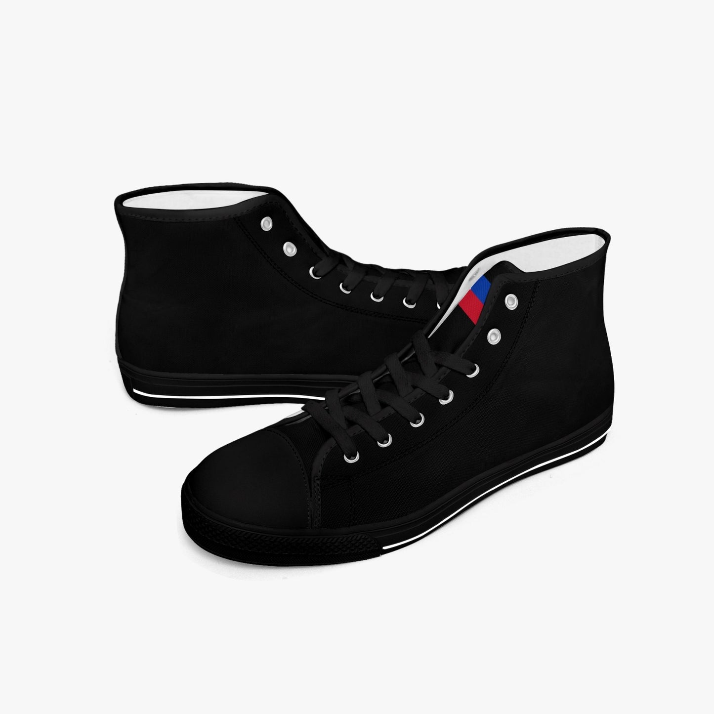 Philippines Classic Canvas High Tops (Black) - Men's & Women's