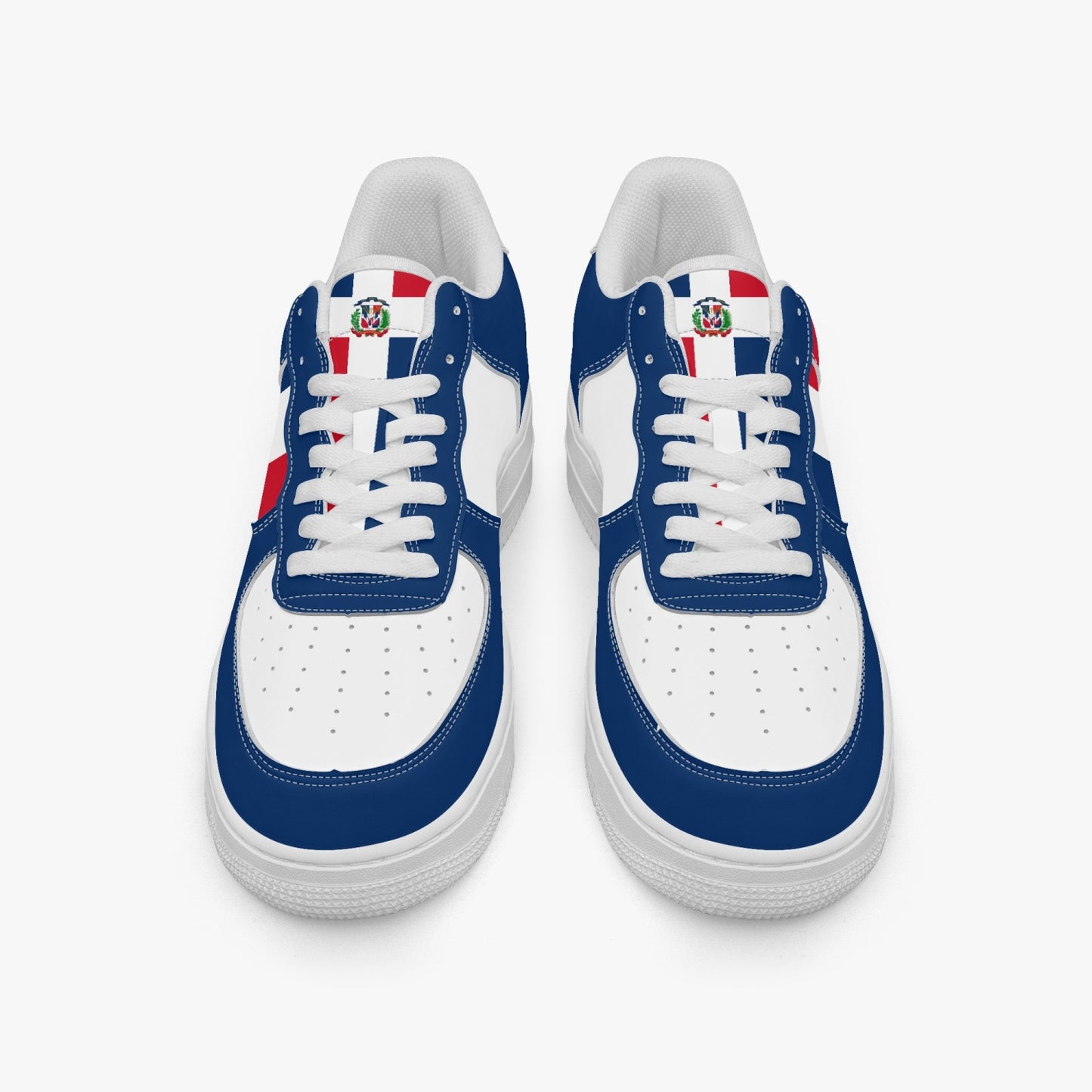 Dominican Republic Flag R-Force 1 Low Tops - Men's & Women's