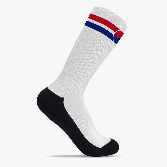 South Korea Pride Sport Socks (White)