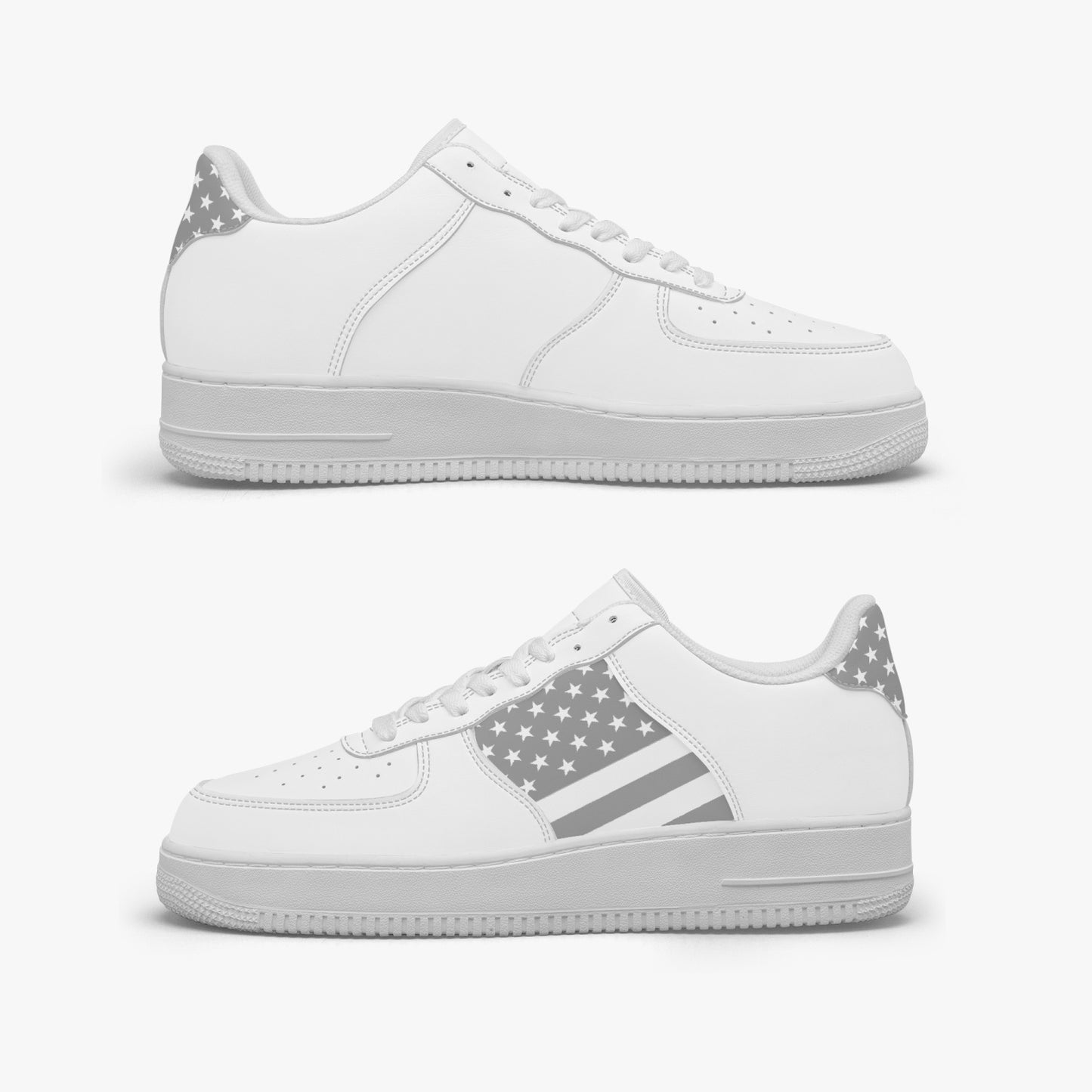 American Classic R-Force 1 Low Tops (White) - Men's & Women's