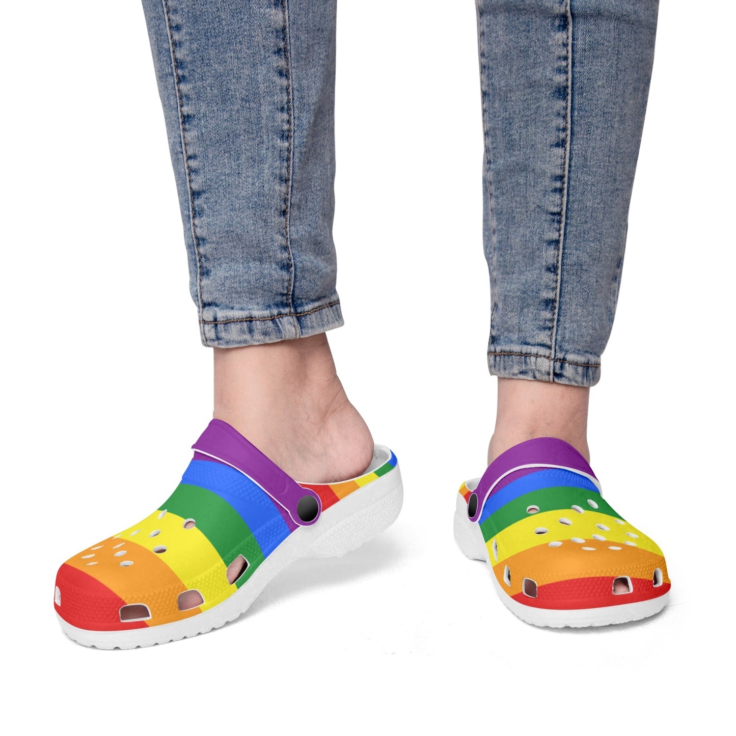 Rainbow Pride Clogs - Men's & Women's