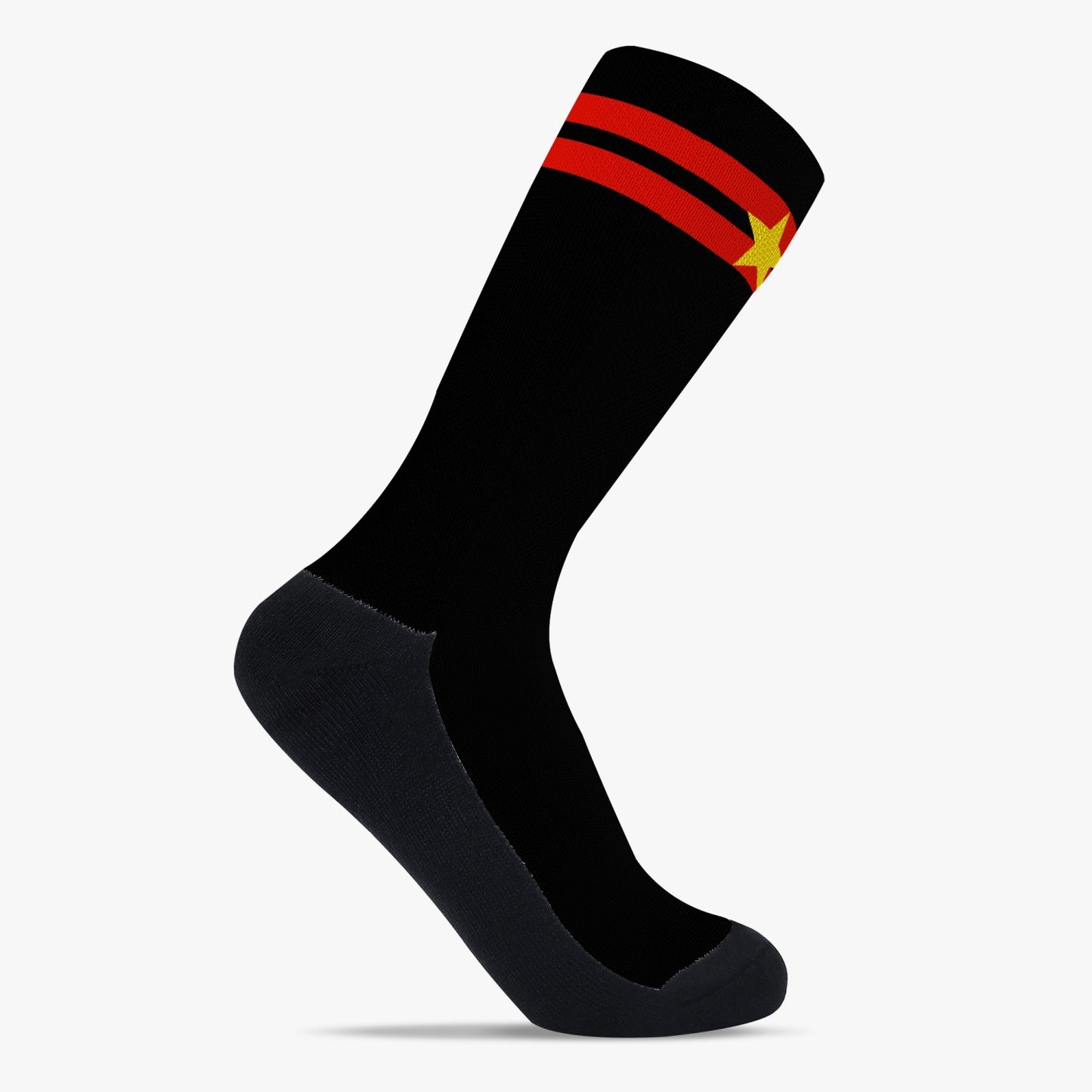 China Pride Sport Socks (Black)