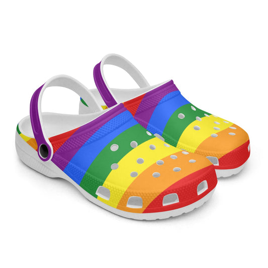 Rainbow Pride Clogs - Men's & Women's