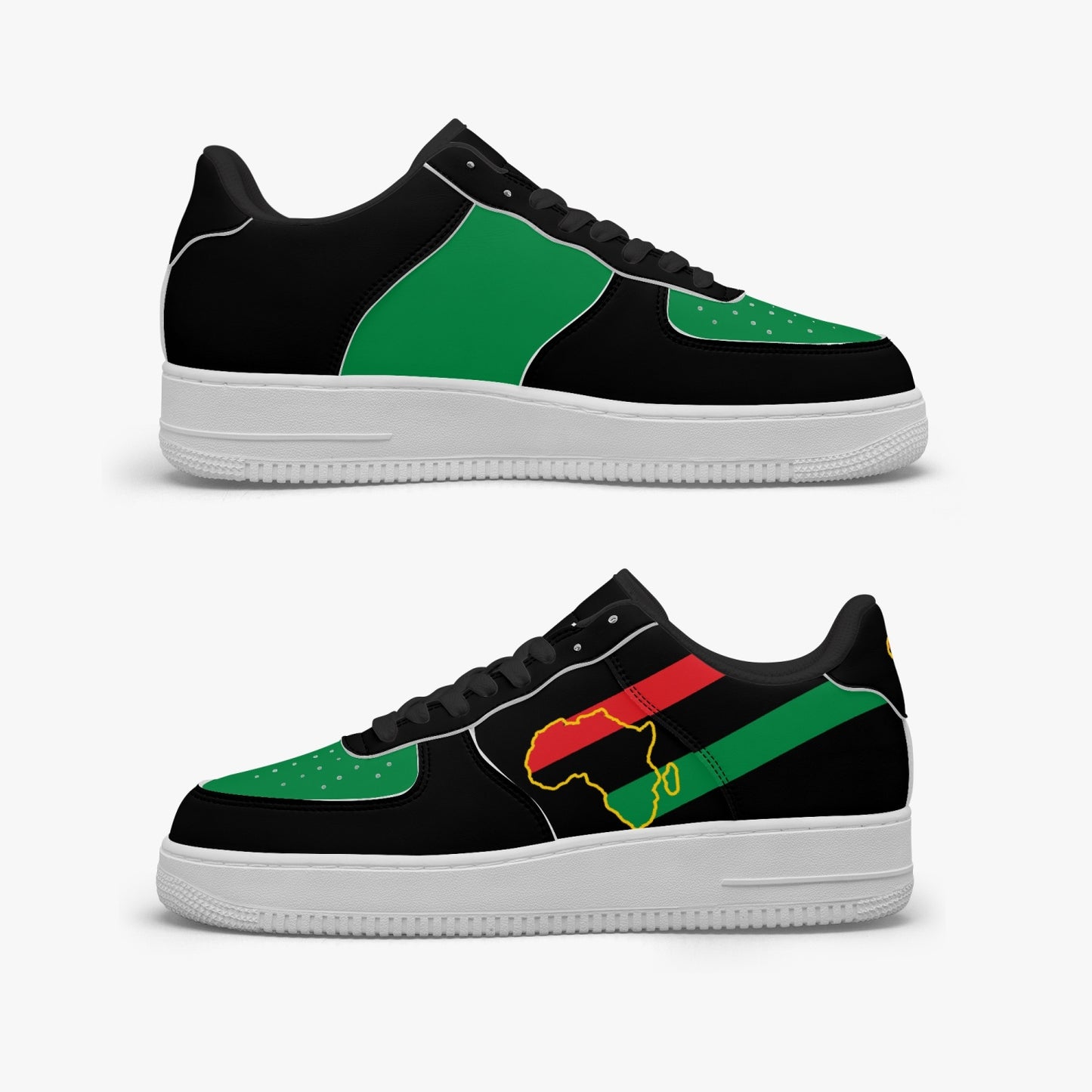 Africa Pride R-Force 1 Low Tops - Men's & Women's