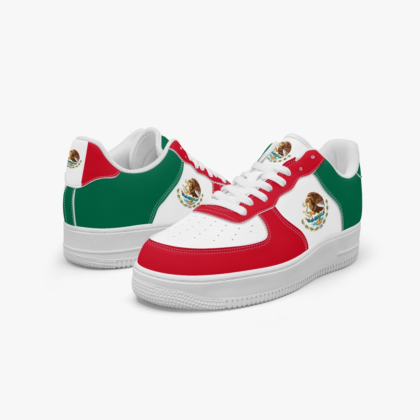 Mexico Flag R-Force 1 Low Tops - Men's & Women's