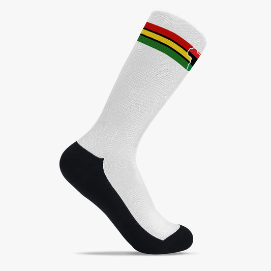 Africa Pride Sport Socks (White)