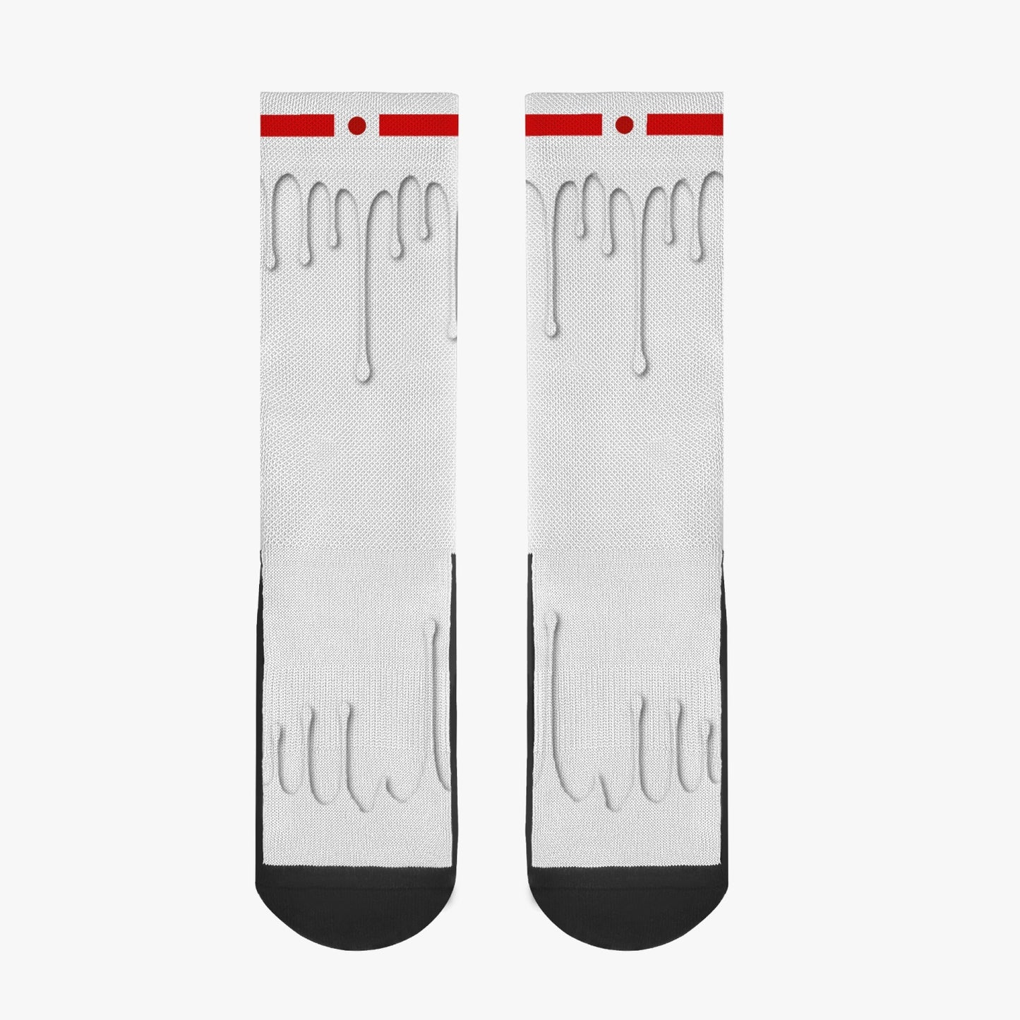Japan Drip Sport Socks (White Drip)