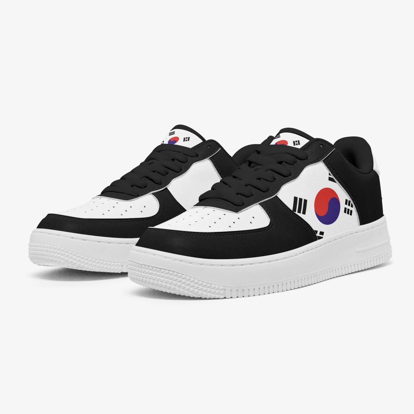 South Korea Flag R-Force 1 Low Tops - Men's & Women's