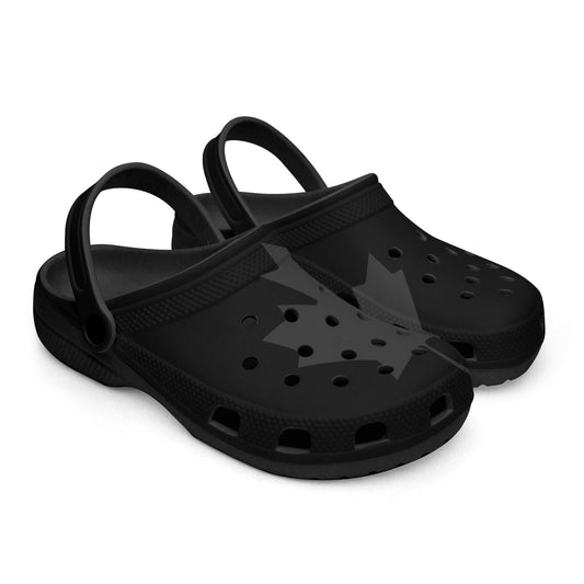 Canada Flag Clogs (Black) - Men's & Women's