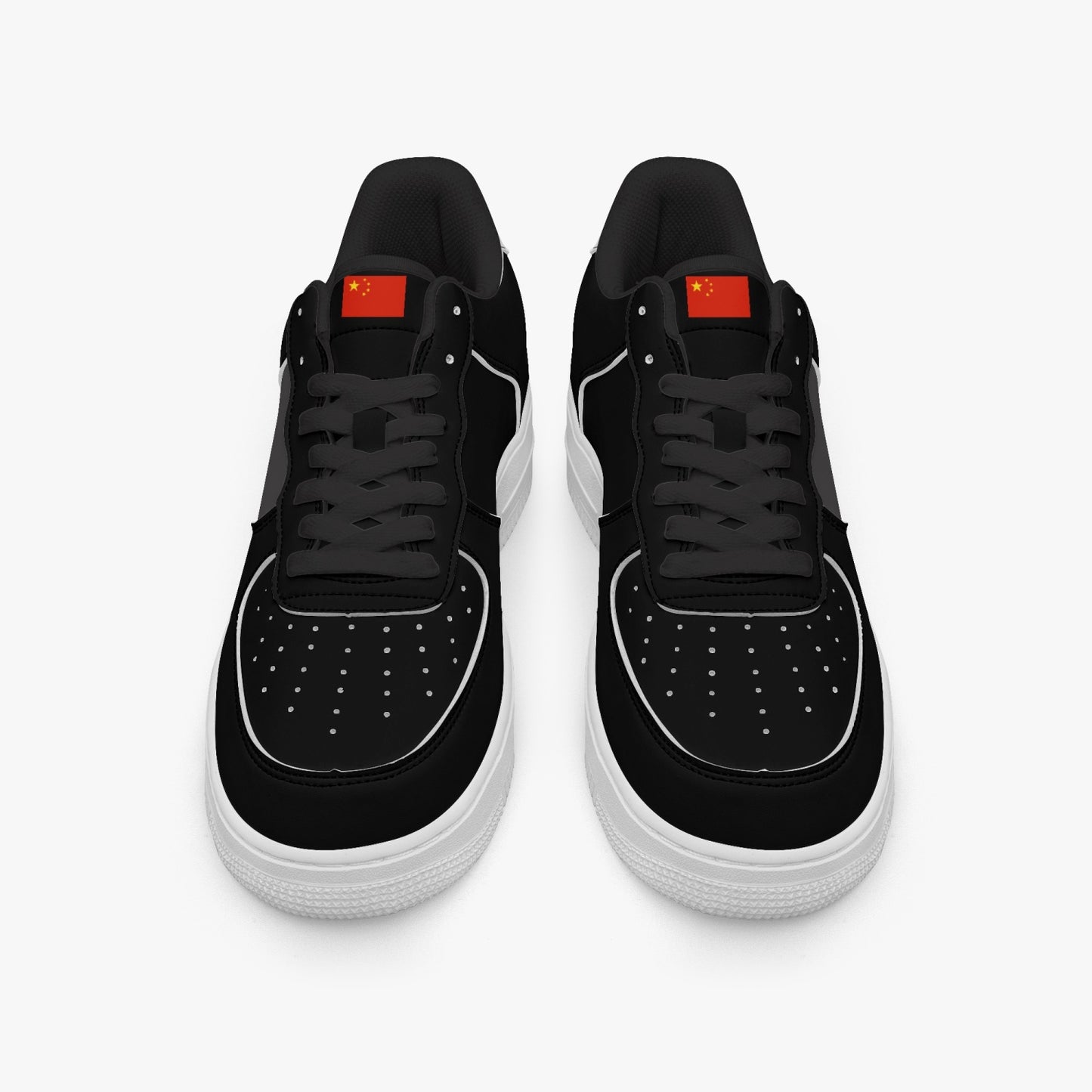 China Classic R-Force 1 Low Tops (Black) - Men's & Women's