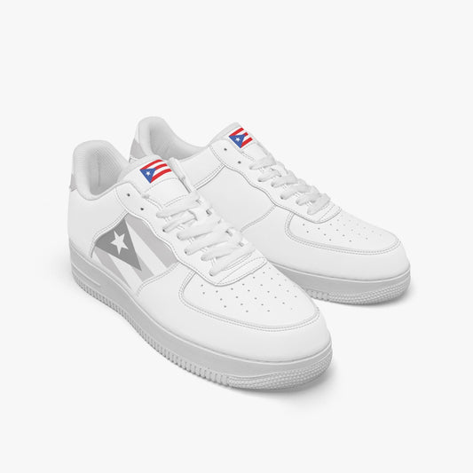Puerto Rico Classic R-Force 1 Low Tops (White) - Men's & Women's