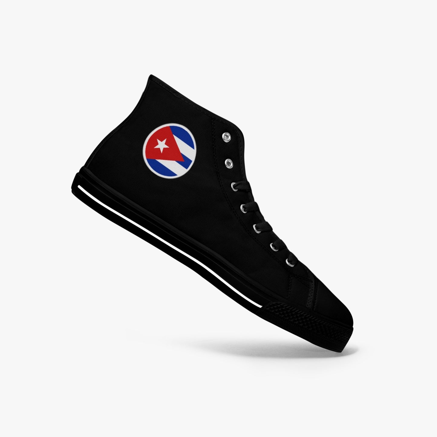 Cuba Classic Canvas High Tops (Black) - Men's & Women's