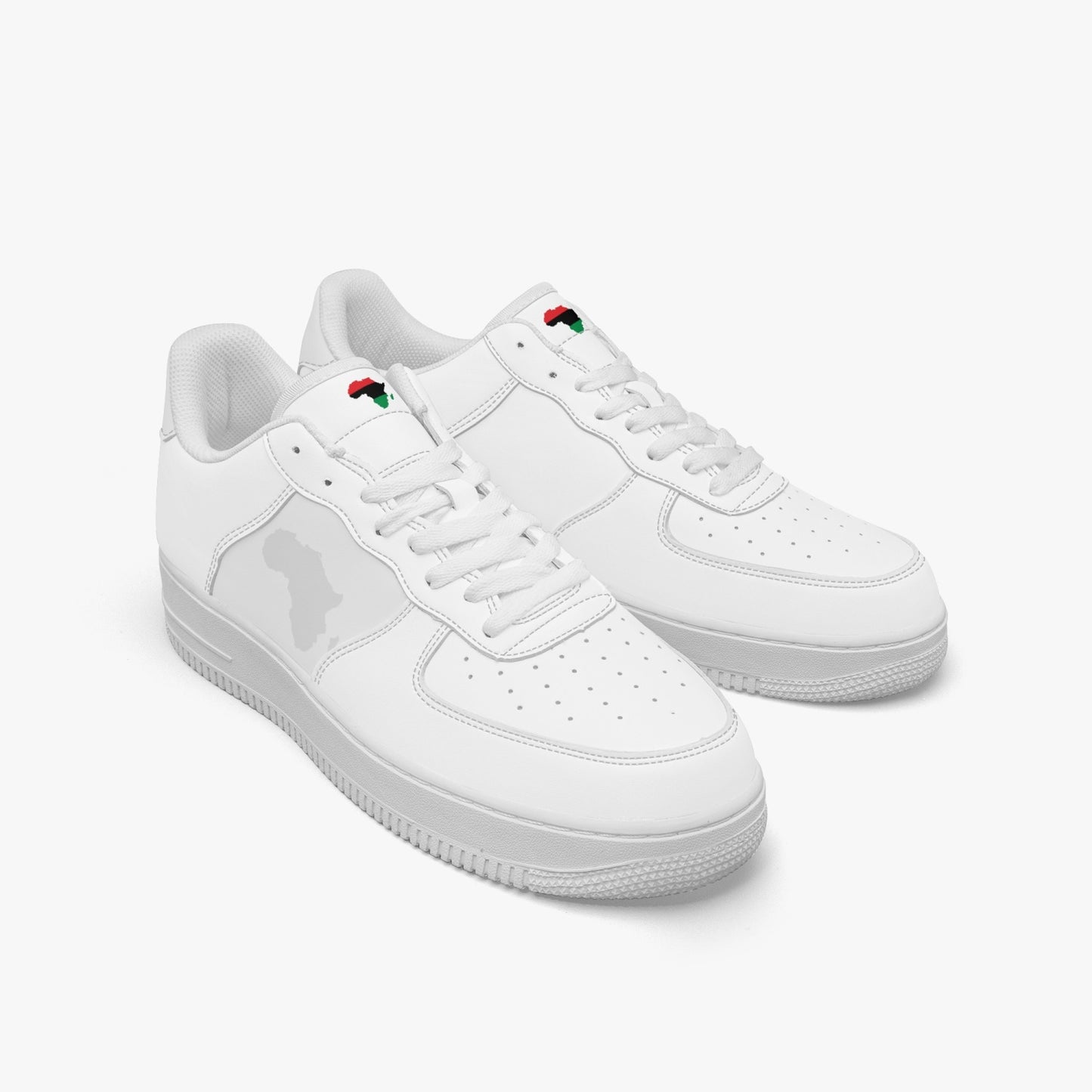 Africa Classic R-Force 1 Low Tops (White) - Men's & Women's