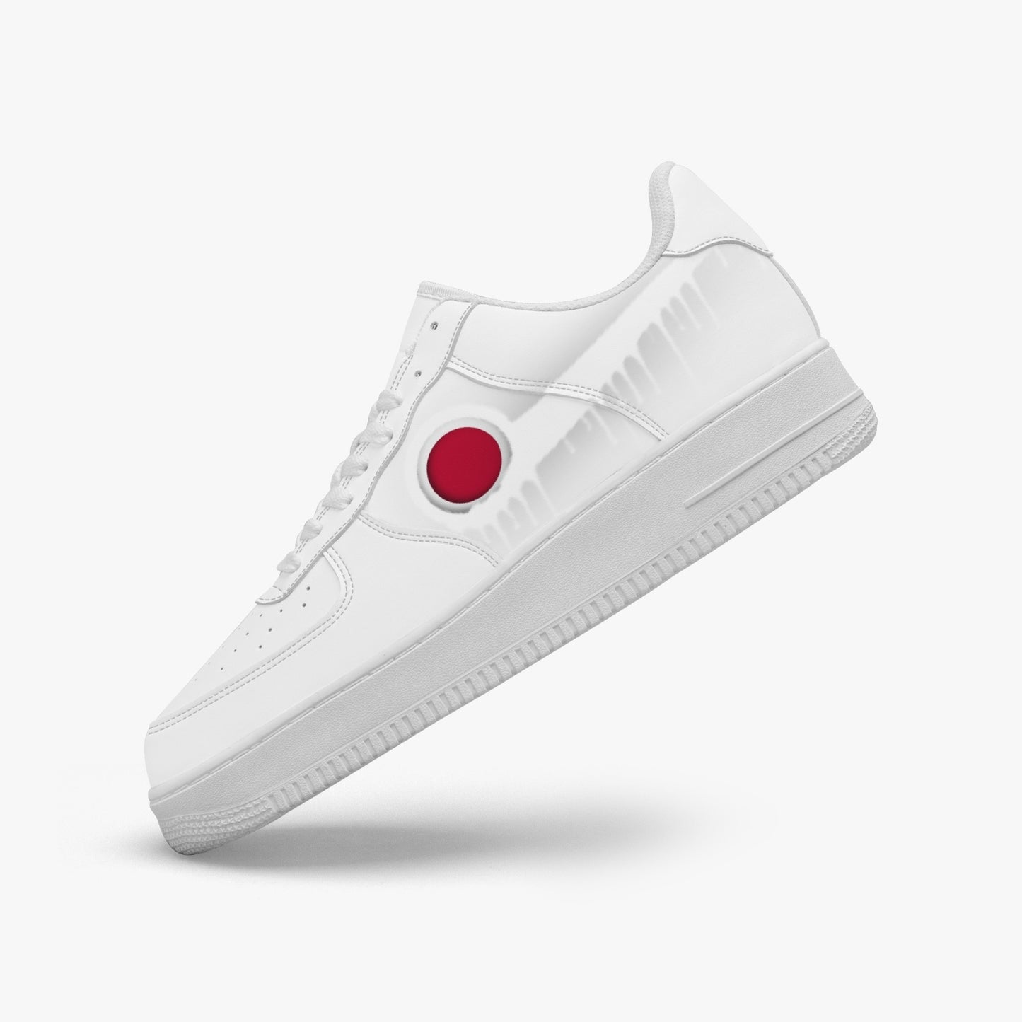 Japan White Drip R-Force 1 Low Tops (White) - Men's & Women's