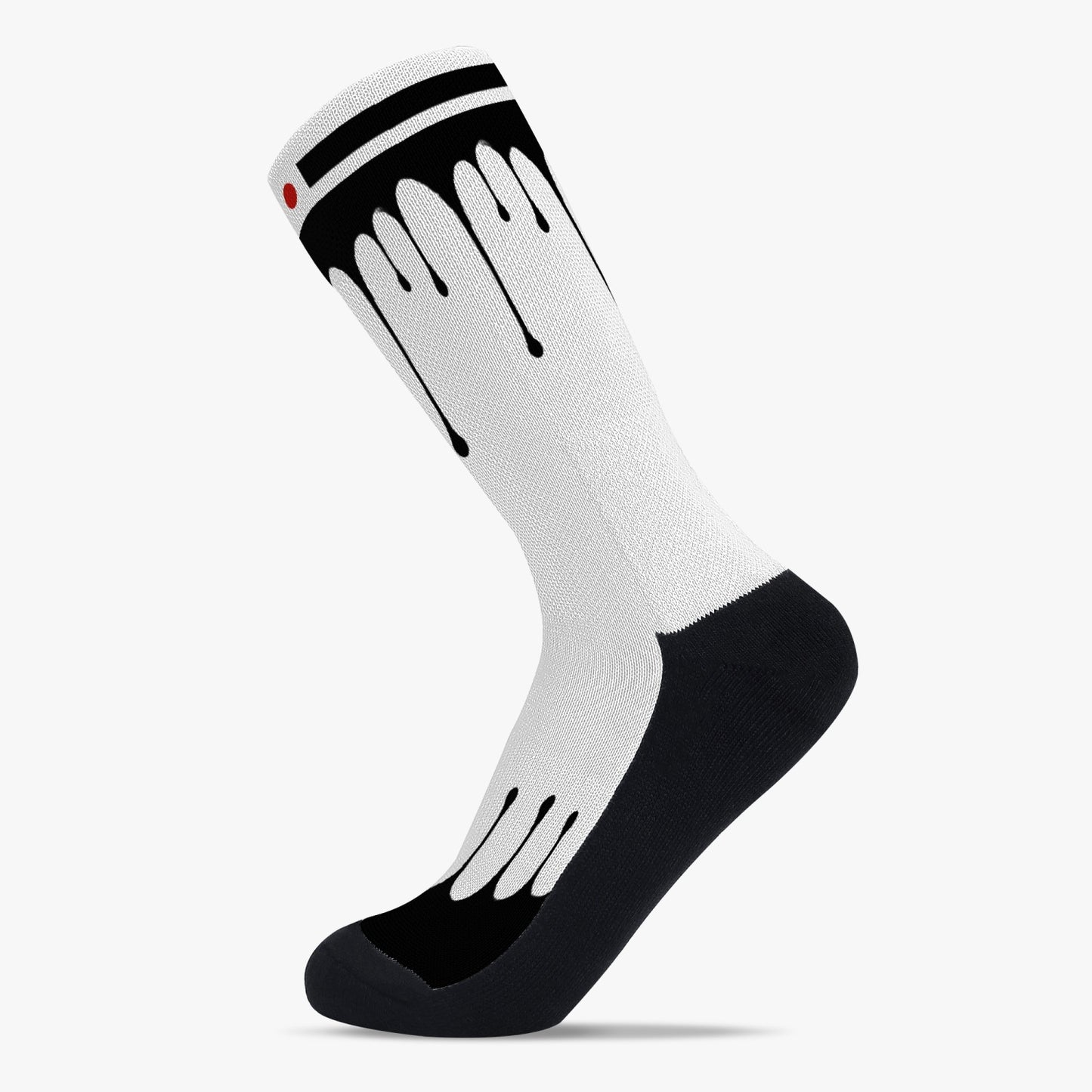 Japan Drip Sport Socks (Black Drip)