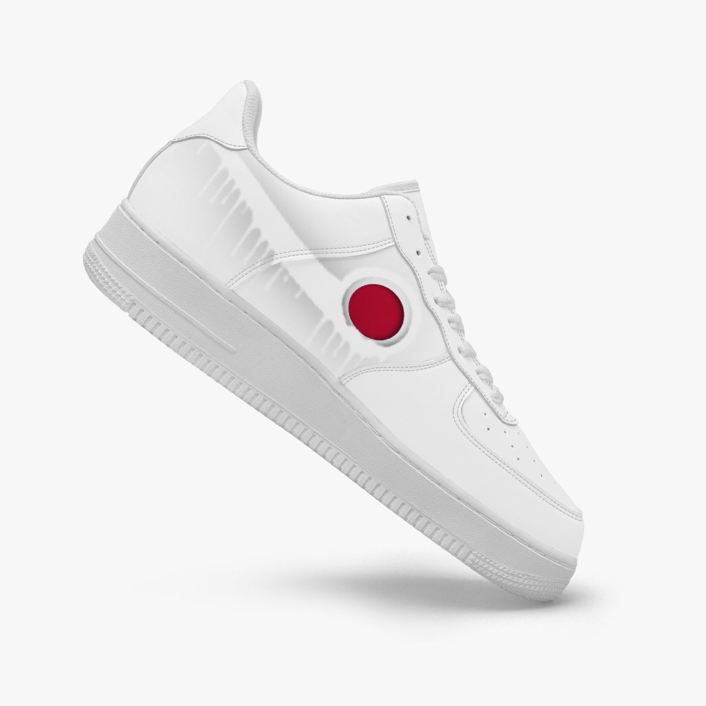 Japan White Drip R-Force 1 Low Tops (White) - Men's & Women's