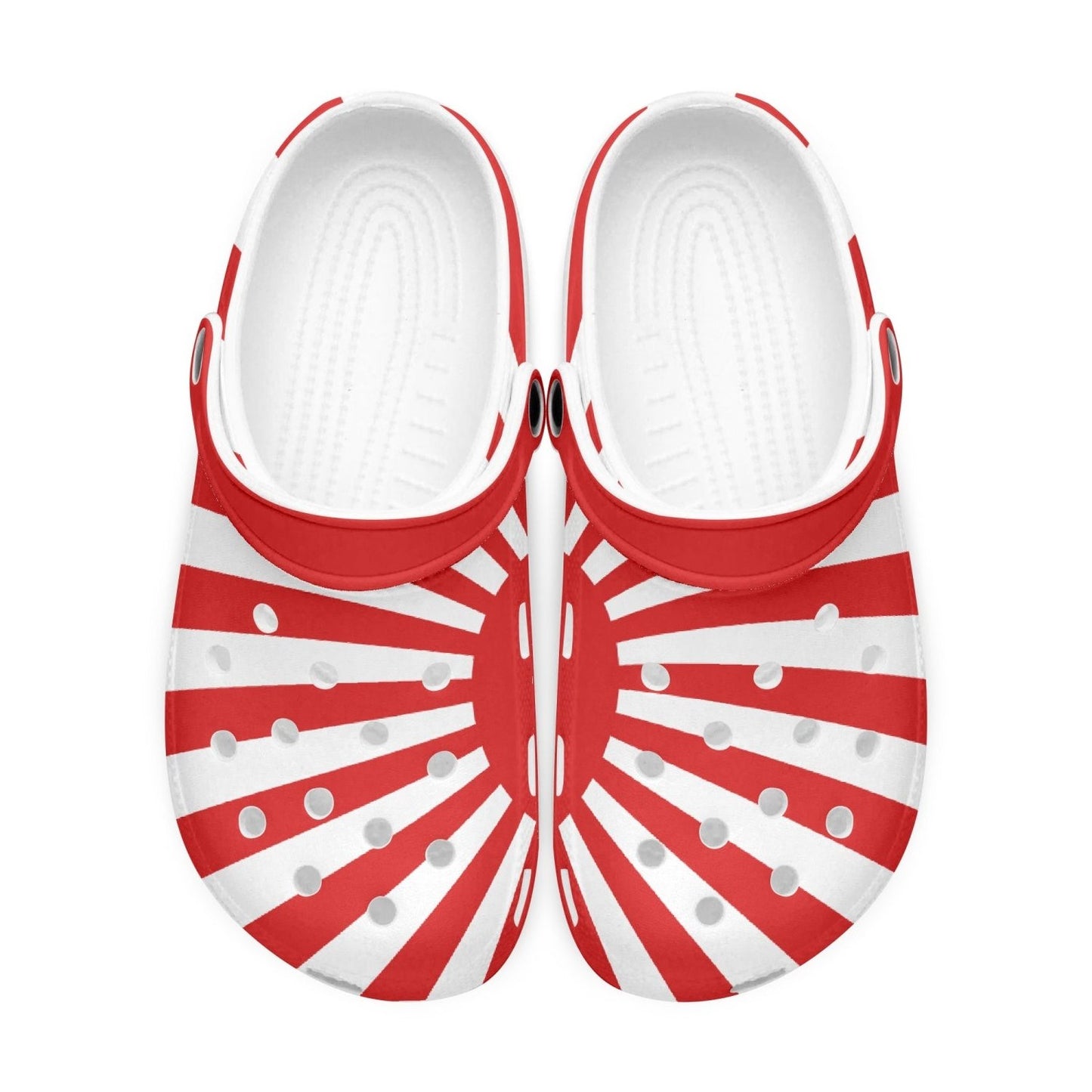 Japan Rising Sun Flag Clogs - Men's & Women's