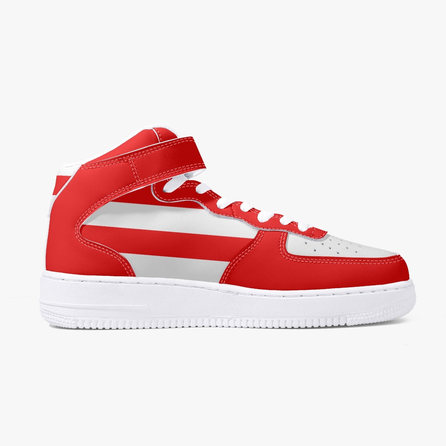 Puerto Rico Flag R-Force 1 Mid Tops - Men's & Women's