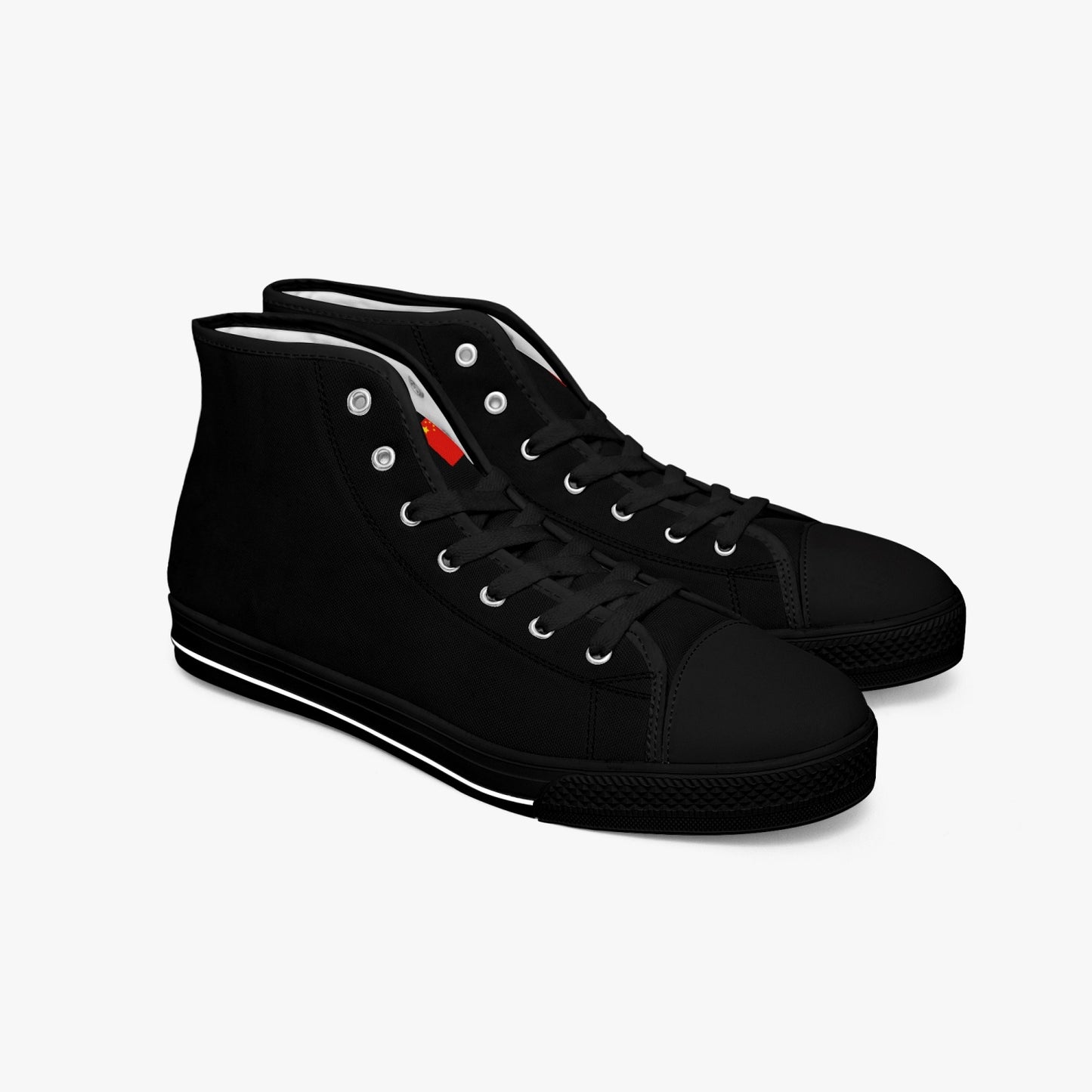 China Classic Canvas High Tops (Black) - Men's & Women's