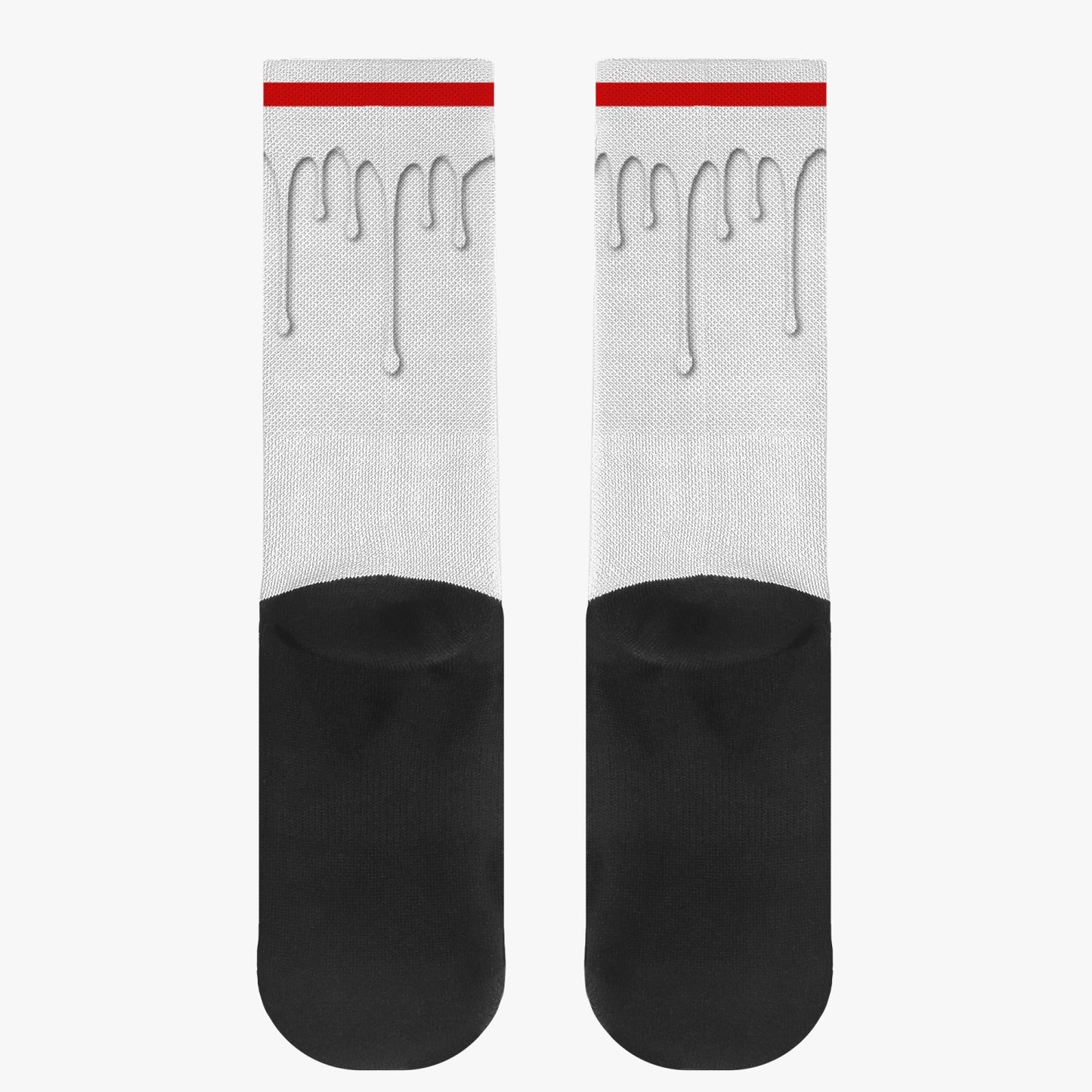 Japan Drip Sport Socks (White Drip)