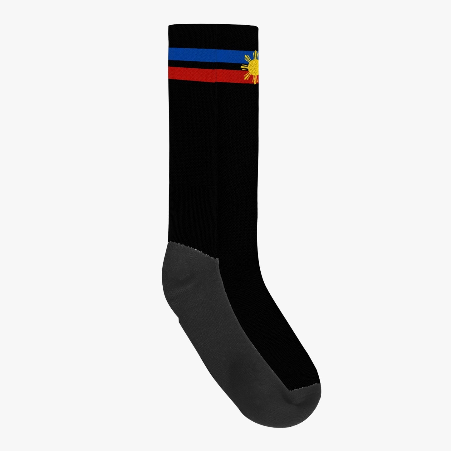 Philippines Pride Sport Socks (Black)