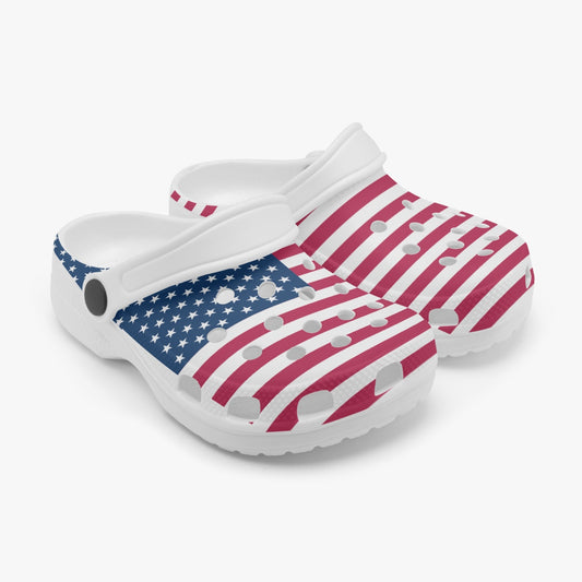 USA Pride Kid's Clogs