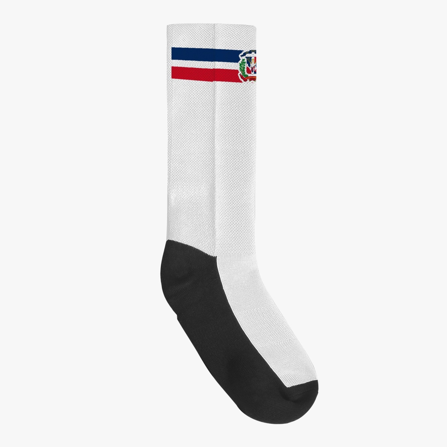 Dominican Pride Sport Socks (White)