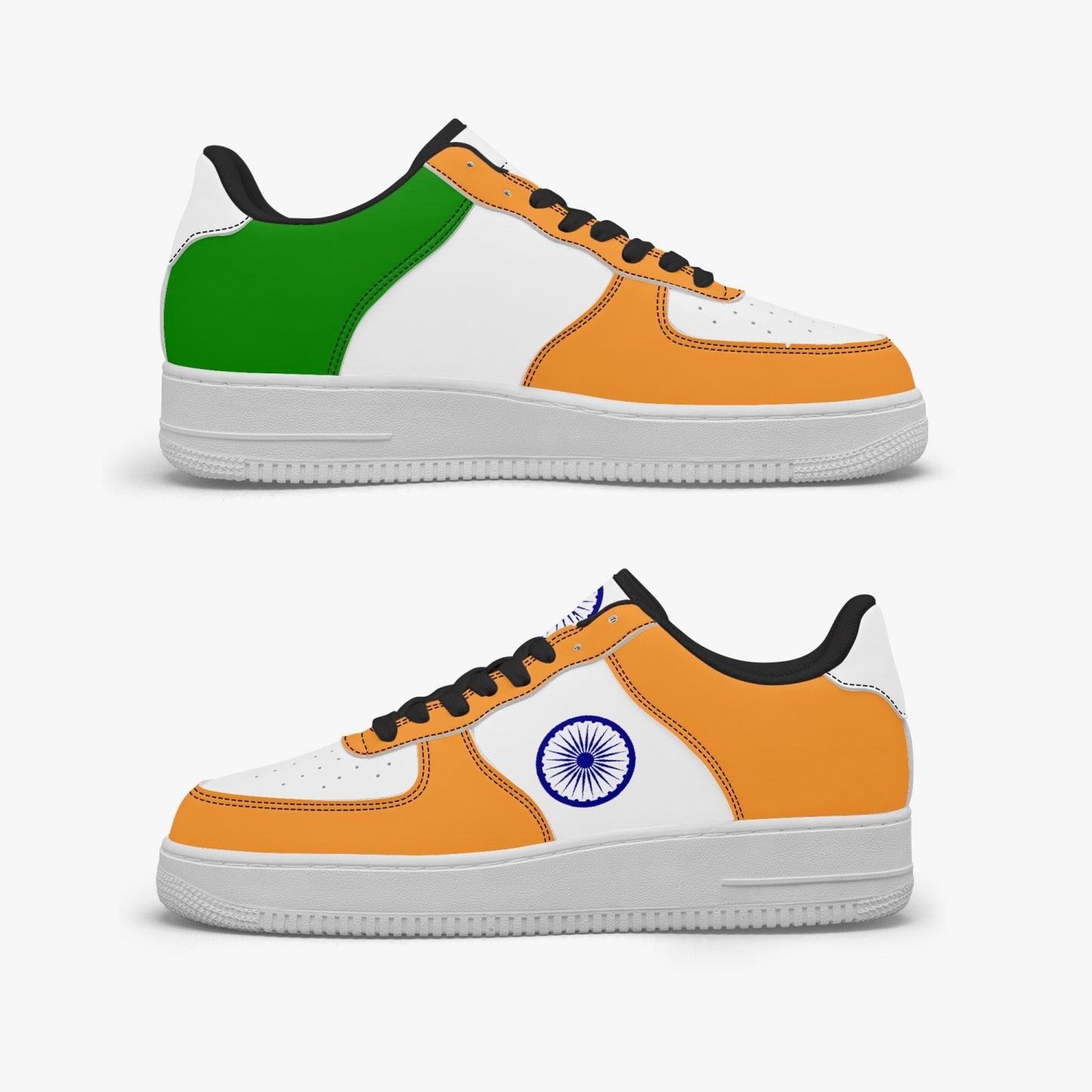 India Flag R-Force 1 Low Tops - Men's & Women's