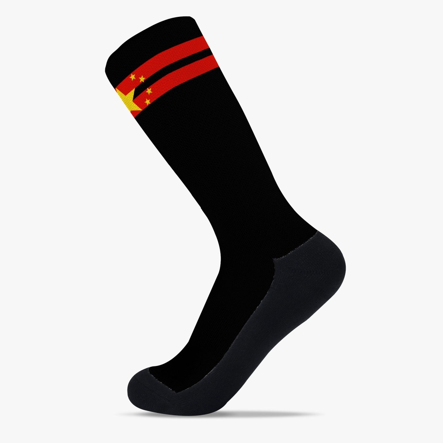China Pride Sport Socks (Black)