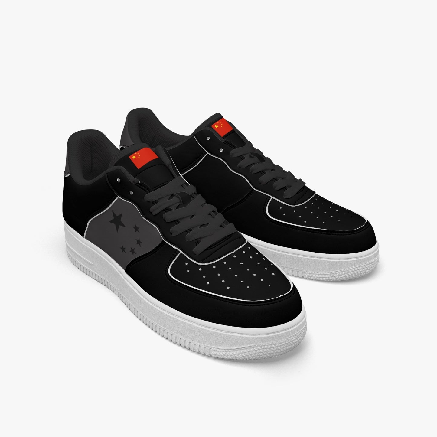 China Classic R-Force 1 Low Tops (Black) - Men's & Women's