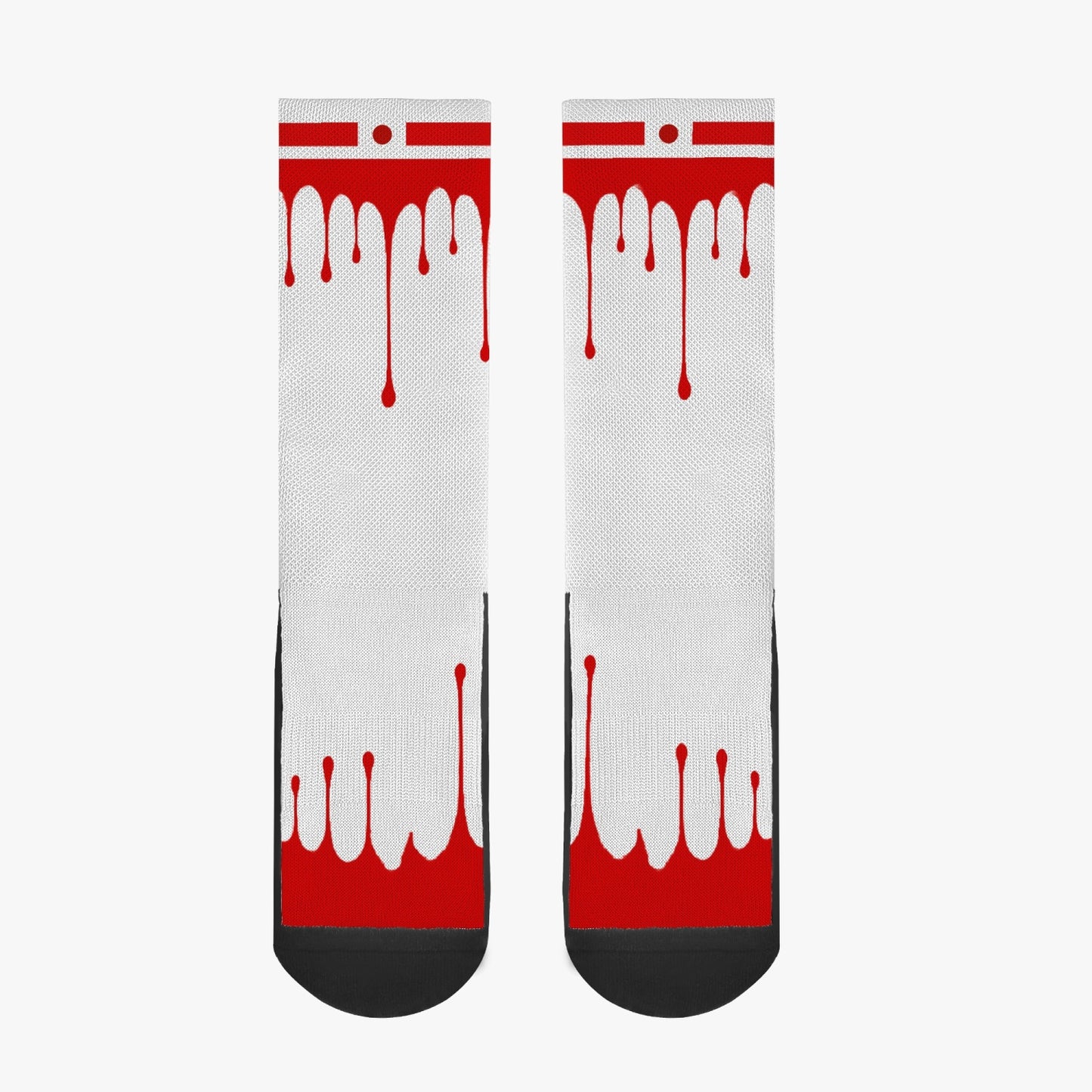 Japan Drip Sport Socks (Red Drip)