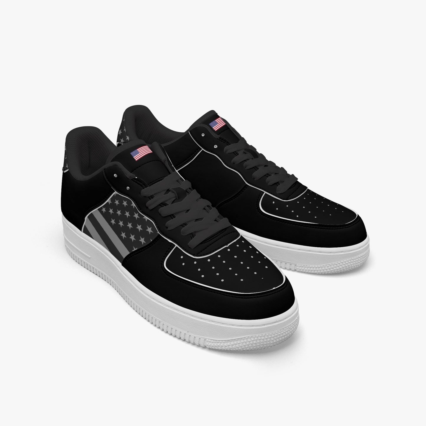 American Classic R-Force 1 Low Tops (Black) - Men's & Women's