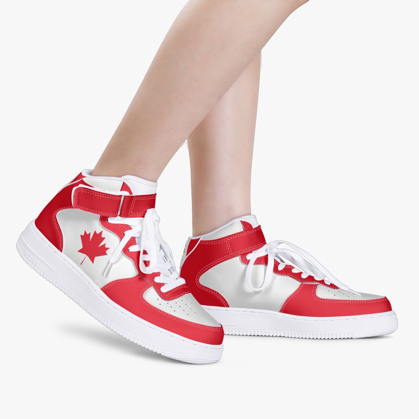 Canada Flag R-Force 1 Mid Tops - Men's & Women's