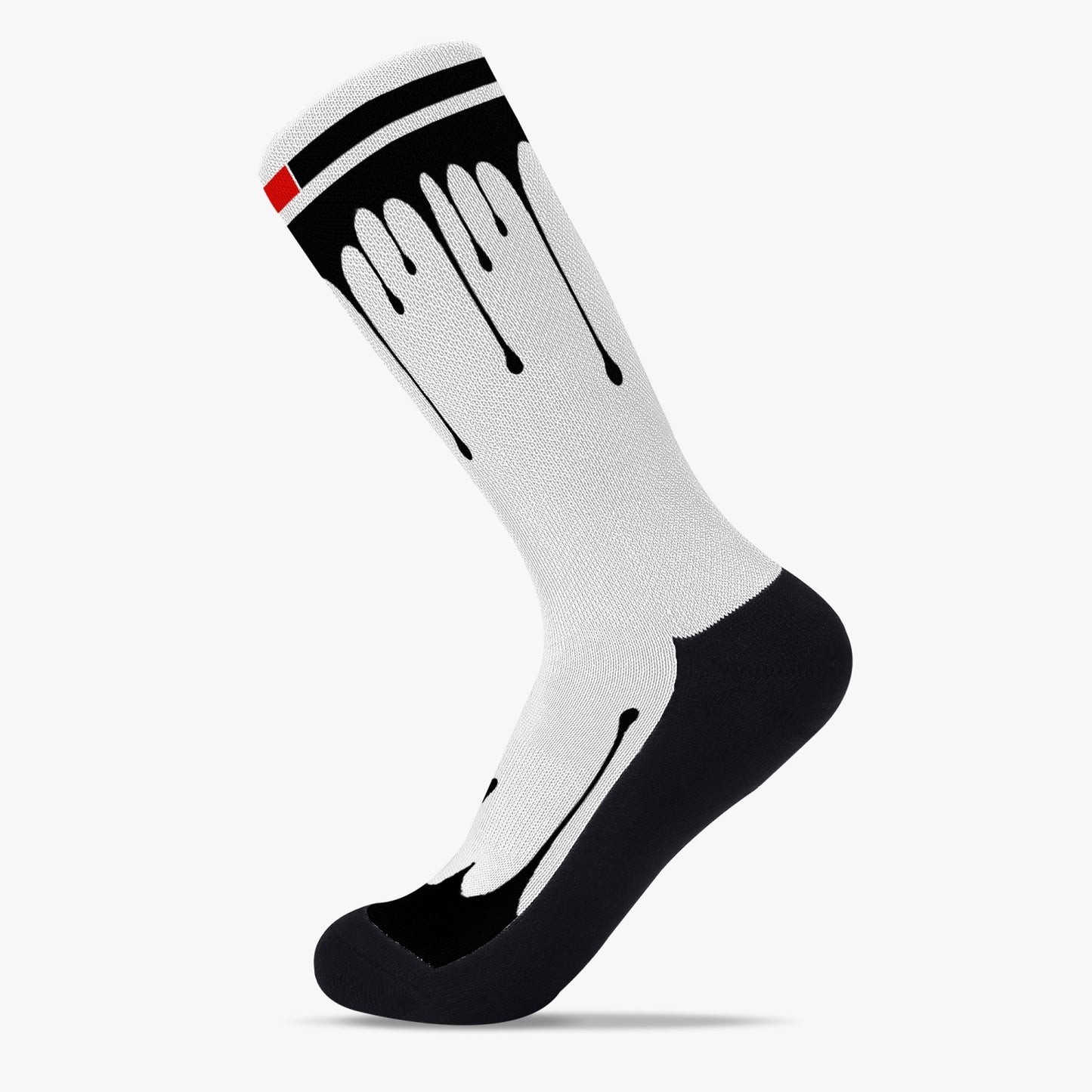 China Drip Sport Socks (Black Drip)