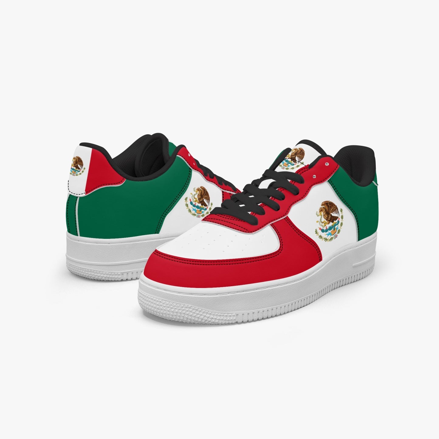Mexico Flag R-Force 1 Low Tops - Men's & Women's