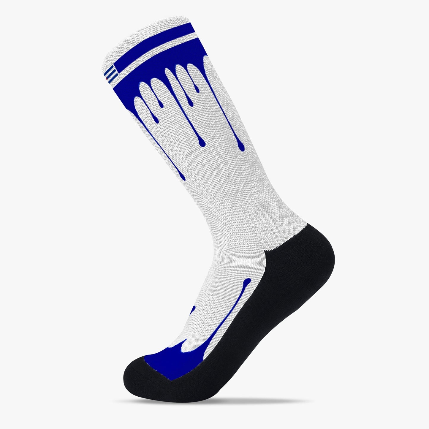 Cuba Drip Sport Socks (Blue Drip)