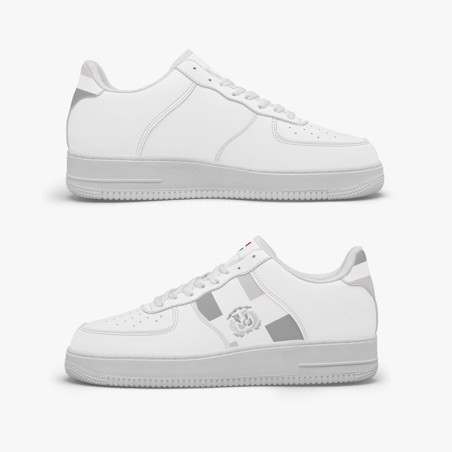 Dominican Republic Classic R-Force 1 Low Tops (White) - Men's & Women's