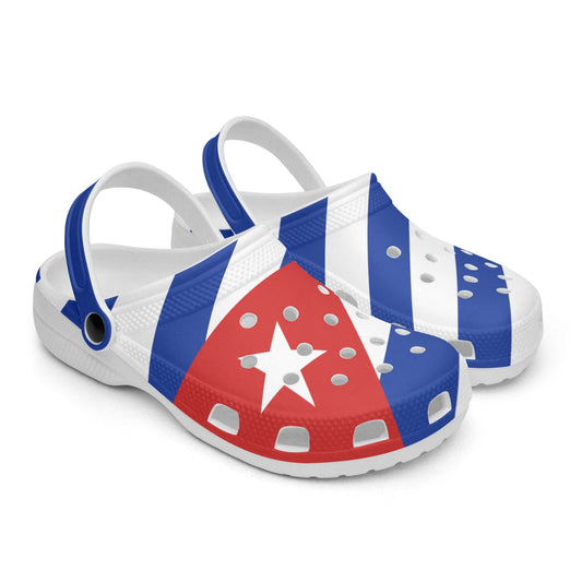 Cuba Flag Clogs - Men's & Women's
